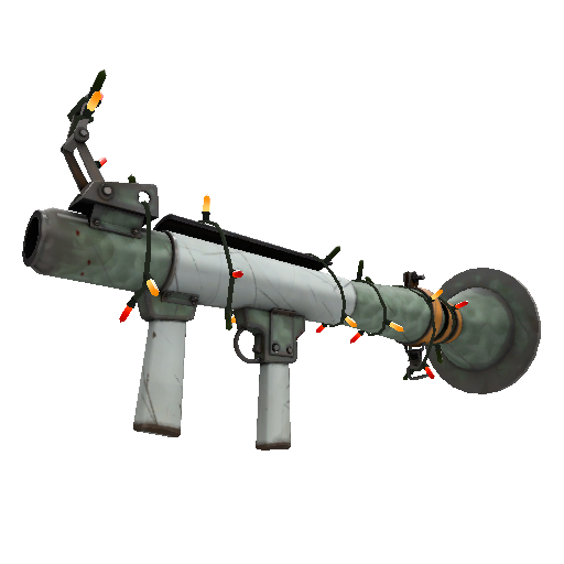 Strange Festivized Aqua Marine Rocket Launcher (Field-Tested)