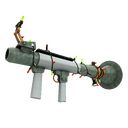 Unusual Festive Specialized Killstreak Aqua Marine Rocket Launcher (Factory New)