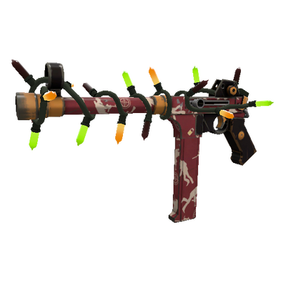 Strange Festivized Specialized Killstreak Low Profile SMG (Minimal Wear)