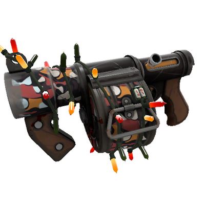 Strange Festivized Carpet Bomber Stickybomb Launcher (Field-Tested)