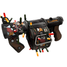 Strange Festivized Killstreak Carpet Bomber Stickybomb Launcher (Well-Worn)