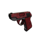 Unusual Professional Killstreak Ocean Mapped Pistol (Well-Worn)
