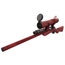 Unusual Ocean Mapped Sniper Rifle (Well-Worn)