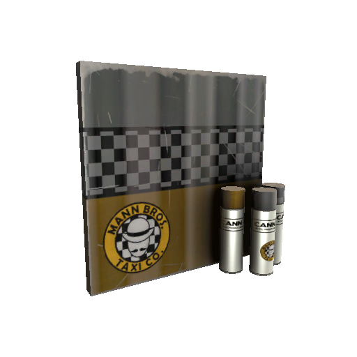 Strange Taxi Cabbed War Paint (Minimal Wear)