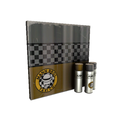Strange Taxi Cabbed War Paint (Minimal Wear)