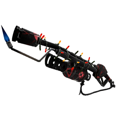 Strange Festivized Broken Record Flame Thrower (Field-Tested)