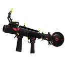 Festivized Broken Record Rocket Launcher (Minimal Wear)