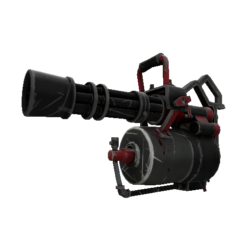 Unusual Specialized Killstreak Blackout Minigun (Well-Worn)