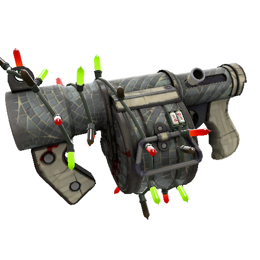 Strange Festivized Necropolish Stickybomb Launcher (Well-Worn)