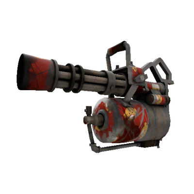 Strange Citizen Pain Minigun (Battle Scarred)