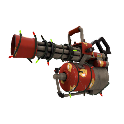 Strange Festivized Specialized Killstreak Citizen Pain Minigun (Minimal Wear)