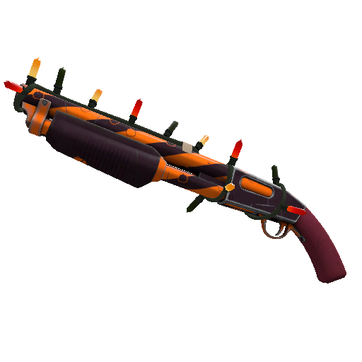 Strange Festivized Pumpkin Plastered Shotgun (Minimal Wear)
