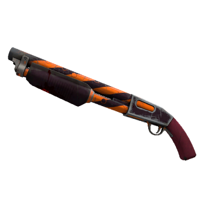 Unusual Professional Killstreak Pumpkin Plastered Shotgun (Well-Worn)