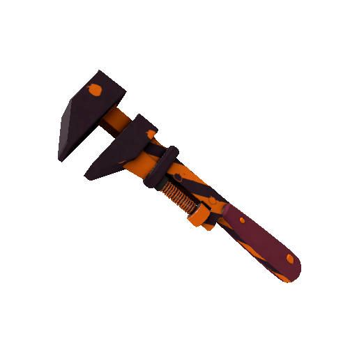 Pumpkin Plastered Wrench (Factory New)