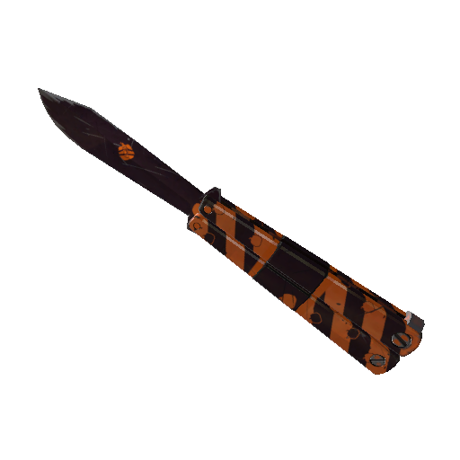 Pumpkin Plastered Knife (Minimal Wear)