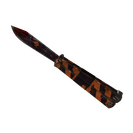 Pumpkin Plastered Knife (Well-Worn)