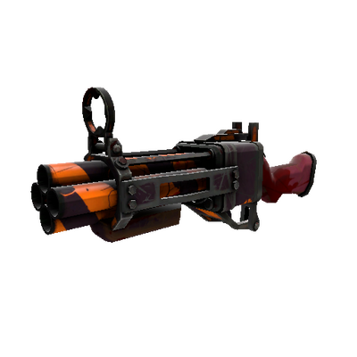 Pumpkin Plastered Iron Bomber (Battle Scarred)