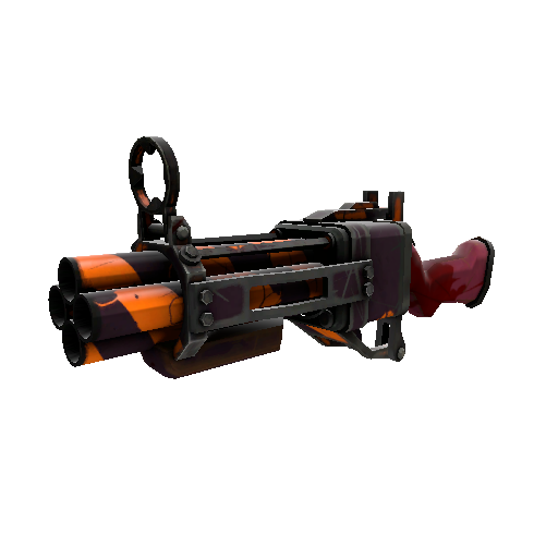 Pumpkin Plastered Iron Bomber (Well-Worn)