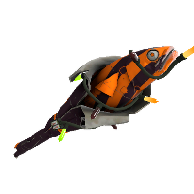 Strange Festivized Pumpkin Plastered Holy Mackerel (Minimal Wear)