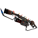 Unusual Festivized Pumpkin Plastered Flame Thrower (Battle Scarred)