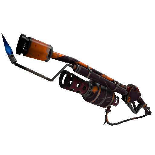 Strange Specialized Killstreak Pumpkin Plastered Flame Thrower (Well-Worn)