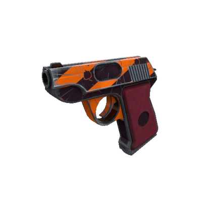Pumpkin Plastered Pistol (Field-Tested)