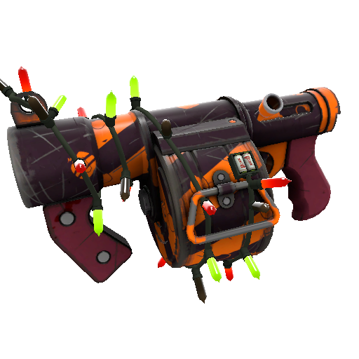 Festivized Pumpkin Plastered Stickybomb Launcher (Field-Tested)