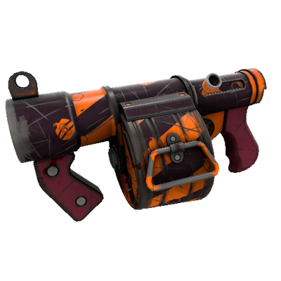 Pumpkin Plastered Stickybomb Launcher (Well-Worn)