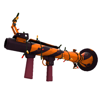 Strange Festivized Pumpkin Plastered Rocket Launcher (Factory New)
