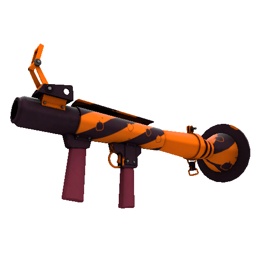 Pumpkin Plastered Rocket Launcher