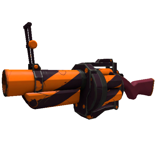 Pumpkin Plastered Grenade Launcher (Minimal Wear)