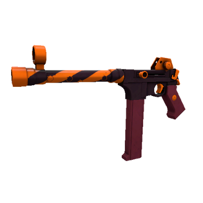 Pumpkin Plastered SMG (Factory New)