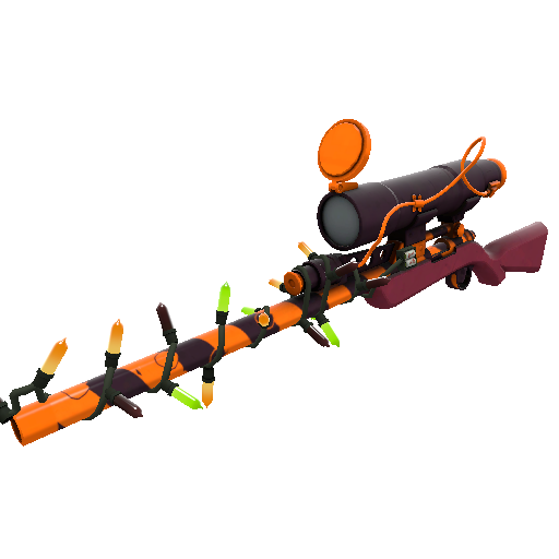 Festivized Pumpkin Plastered Sniper Rifle (Factory New)