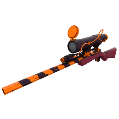 Pumpkin Plastered Sniper Rifle (Factory New)