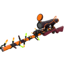 Strange Festivized Killstreak Pumpkin Plastered Sniper Rifle (Field-Tested)