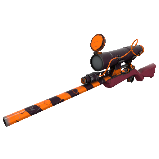 Pumpkin Plastered Sniper Rifle (Field-Tested)