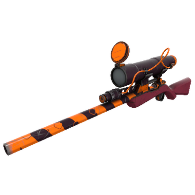 Pumpkin Plastered Sniper Rifle (Field-Tested)