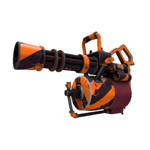 Pumpkin Plastered Minigun (Field-Tested)