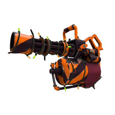 Strange Festivized Specialized Killstreak Pumpkin Plastered Minigun (Minimal Wear)