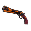 Strange Specialized Killstreak Pumpkin Plastered Revolver (Well-Worn)
