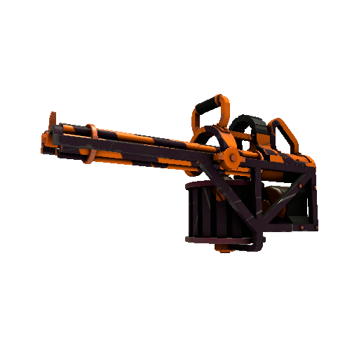 Pumpkin Plastered Brass Beast (Minimal Wear)