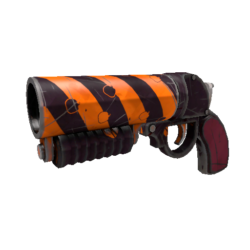 Pumpkin Plastered Scorch Shot (Well-Worn)