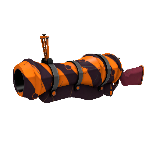 Pumpkin Plastered Loose Cannon (Minimal Wear)