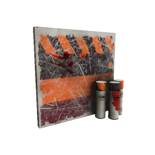 Strange Pumpkin Plastered War Paint (Battle Scarred)