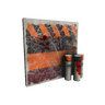 Strange Pumpkin Plastered War Paint (Battle Scarred)