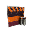Unusual Pumpkin Plastered War Paint (Field-Tested)