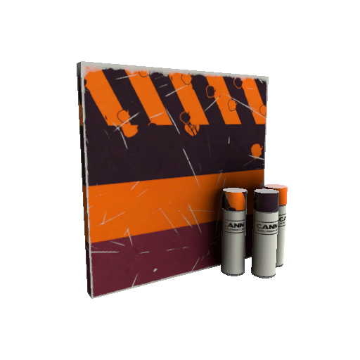Pumpkin Plastered War Paint (Minimal Wear)