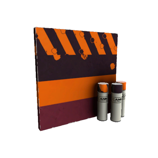 Pumpkin Plastered War Paint image