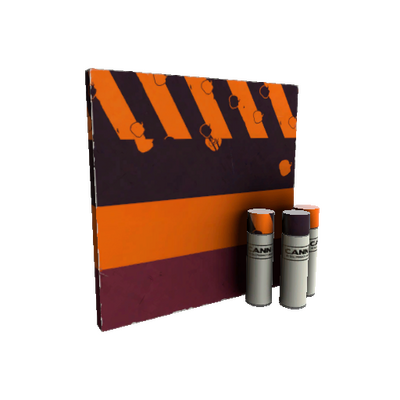 Strange Pumpkin Plastered War Paint (Factory New)