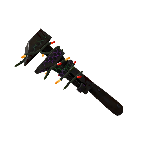 Festivized Hypergon Wrench (Battle Scarred)